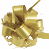 Raffia Pull Bow Gold, Large