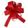 Raffia Pull Bow Red, Small